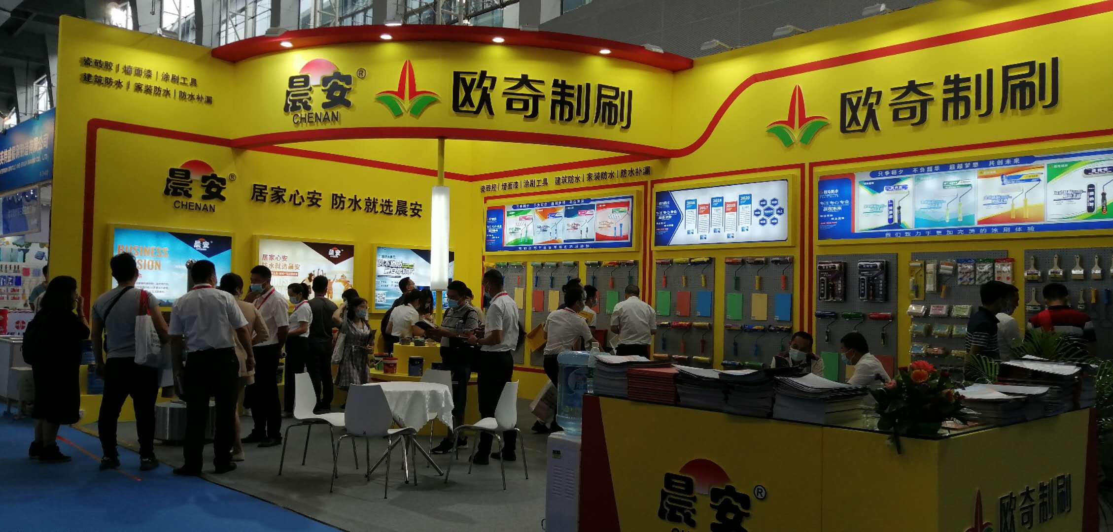 疫后首秀，冠軍之約，歐奇制刷亮相廣州建博會(huì)