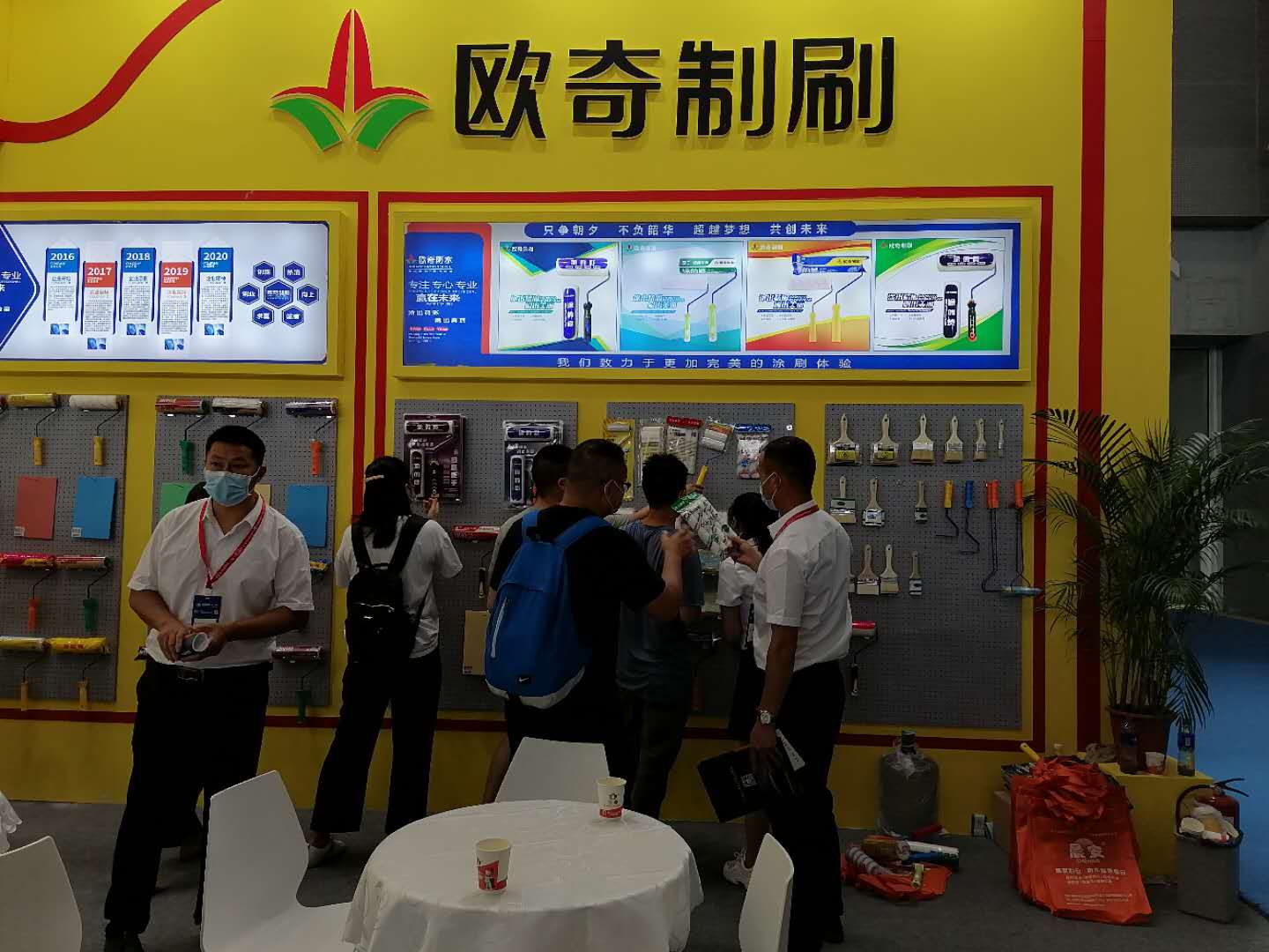 歐奇制刷中國建博會現(xiàn)場 歐奇制刷中國建博會現(xiàn)場